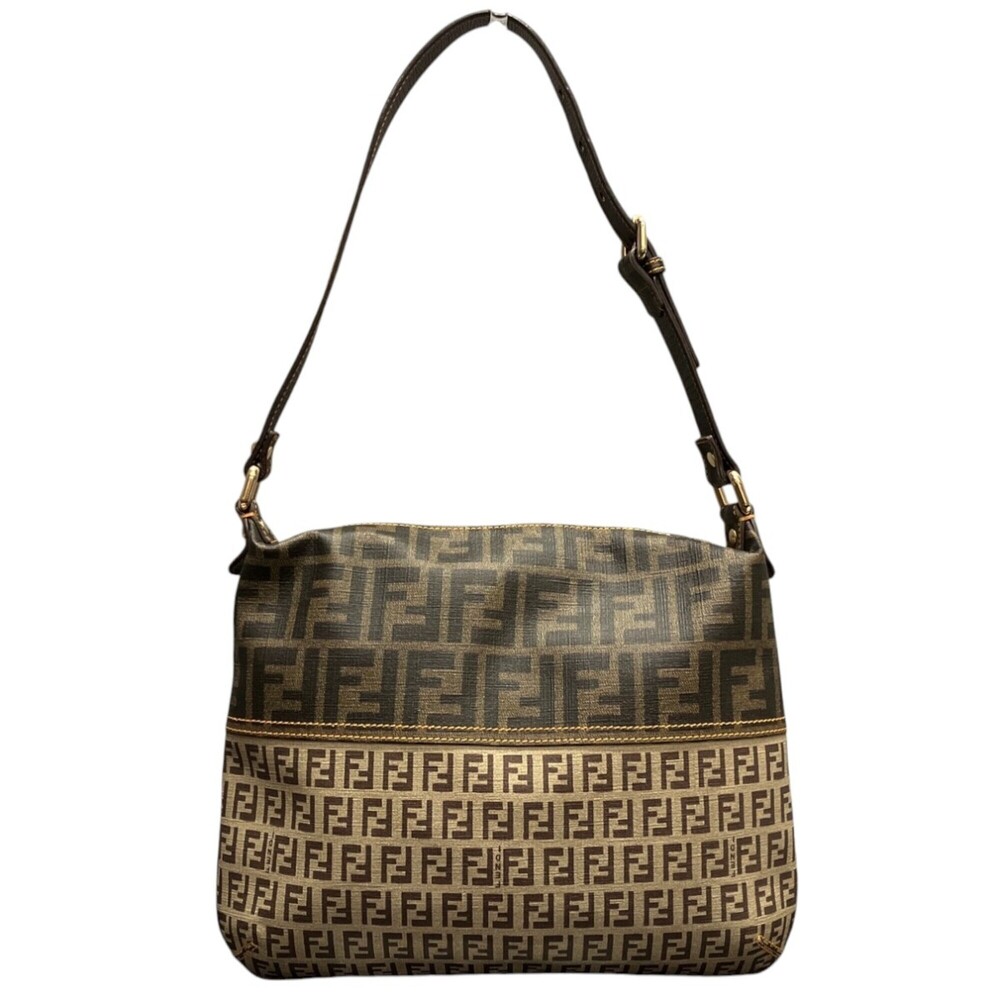 Fendi FENDI Shoulder Bag Zucca x Zucchino Leather 8BT128 - Picture 2 of 9